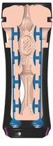 Мастурбатор з електростимуляцією Mystim Opus E-Masturbator Vagina (21761000000000000) - зображення 4