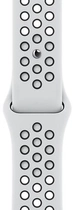 Смарт-часы Apple Watch Series 7 Nike GPS 41mm Starlight Aluminium Case with Pure Platinum/Black Nike Sport Band (MKN33) - изображение 3