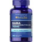 Аминокислота GABA Puritan's Pride GAMMA AMINOBUTYRIC ACID 750mg