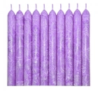 Набор свечей из пальмового воска CandlesBio Palm wax 2х18 см 30 штук Фиолетовый (WP 06 - 20/180) - изображение 1