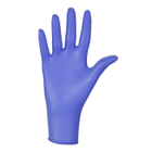 Перчатки нитриловые MERCATOR Nitrylex Basic BLUE неопудренные, размер M, 100 шт - изображение 2
