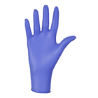 Перчатки нитриловые MERCATOR Nitrylex Basic BLUE неопудренные, размер XL, 100 шт - изображение 2