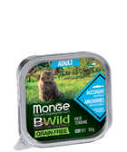 Влажный корм Monge BWild Adult Анчоус 100 г
