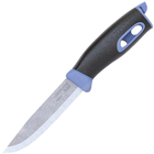 Нож фиксированный Mora Companion Spark (длина: 238мм, лезвие: 104мм) синий - зображення 1