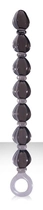 Анальний ланцюжок Vivant Pleasure Beads Charcoal колір чорний (13265005000000000) - зображення 2
