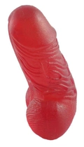 Мило у вигляді пеніса міні-версія Чоловіча об'ємна форма колір червоний (18212015000000000) - зображення 1