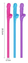 Трубочки для коктейля Lovetoy Original Willy Straws цвет разноцветный (20828052000000000) - изображение 5