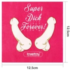 Салфетки Lovetoy Super Dick Forever Bachelorette Paper Napkins, 10 шт (22234000000000000) - изображение 6