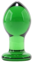 Анальная пробка NS Novelties Crystal Premium Glass Medium цвет зеленый (16682010000000000) - изображение 3