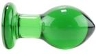 Анальная пробка NS Novelties Crystal Premium Glass Medium цвет зеленый (16682010000000000) - изображение 5