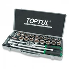 Комбинированный набор инструментов TOPTUL 1/2" (дюйм+метр.) 43ед. GCAD4303