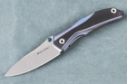 Карманный нож Real Steel E802 horus black/blue-7432 (E802-horusbl/blue-7432) - изображение 4