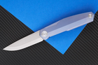 Карманный нож Real Steel S3 Puukko flipp sky purp-9522 (S3-puflippskypurp-9522) - изображение 4