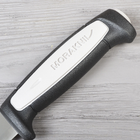 Нож фиксированный Mora Robust (длина: 206мм, лезвие: 91мм, углеродистая сталь), черный/серый - изображение 4