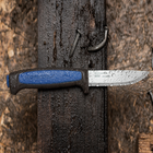 Нож фиксированный Mora Pro S (длина: 206мм, лезвие: 91мм), черный/синий - изображение 4