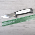 Нож фиксированный Mora Robust (длина: 206мм, лезвие: 91мм, углеродистая сталь), черный/серый - изображение 6