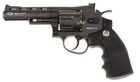 Пневматический револьвер Gletcher SW B4 Smith & Wesson Смит и Вессон газобаллонный CO2 120 м/с - изображение 2