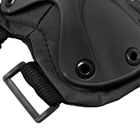 Комплект защиты наколенники налокотники AOKALI F001 Black - изображение 4