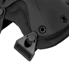 Комплект защиты наколенники налокотники AOKALI F001 Black - изображение 5