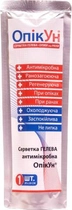 Серветка гелева антимікробна "ОпікУн" 20х20 см, № 1 - зображення 1