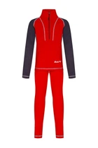 Термобілизна BAFT F-LINE KIDS 122 червоне з сірим (FL3402-122)