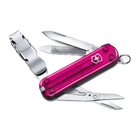 Ніж Victorinox NailClip 580 Transparent Pink (0.6463.T5L19) - зображення 1