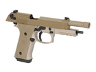 Пістолет SRC Beretta SR9A3 GBB CO2 Tan - зображення 6