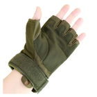 Перчатки тактические беспалые замшевые MFH Protect, цвет койот, L - изображение 7