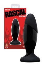 Анальная пробка Rascal Bum Rush Silicone Anal Plug, 15.2 см цвет черный (12005005000000000) - изображение 1