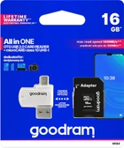 Goodram 16GB Class 10 UHS-I All in One + OTG Reader (M1A4-0160R12) - изображение 8
