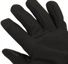 Тактичні рукавички MFH Softshell із частковим посиленням чорні р-р XL (15780A_XL) - зображення 5