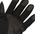 Тактичні рукавички MFH Softshell із частковим посиленням чорні р-р S (15780A_S) - зображення 4