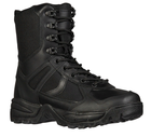 Тактичні шкіряні черевики Mil-tec PATROL шнурки + блискавка чорні Р-р 42UA (12822302_10) - зображення 7