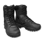 Тактические кожаные ботинки Mil-tec PATROL шнурки+молния черные р-р 42UA(12822302_10)  - изображение 8