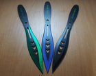 Ножи метательные STAR WAR комплект 3 в 1 Большие усиленные - изображение 3