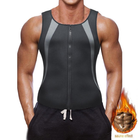 Чоловік жилет для бігу, для схуднення, на блискавки, неопрен Zipper Vest - зображення 1
