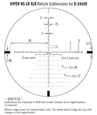 Приціл оптичний Vortex Viper HS LR 6-24x50 FFP XLR (MOA) (VHS-4315-LR) - зображення 5