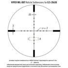 Прицел оптический Vortex Viper 6.5-20x50 PA (Mil Dot) (926071) (875874001848) - изображение 7