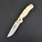 Нож складной Ontario RAT-1 Бежевый - изображение 2