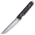 Нож фиксированный Boker Magnum Sierra Delta Tanto Черный - зображення 1