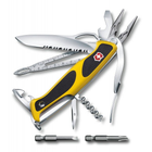 Ніж складаний Victorinox Delemont RangerGrip Boatsman Чорний-Жовтий