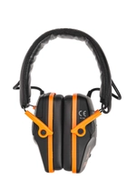 Активные наушники Spika Electronic Earmuff Черный-Оранжевый - изображение 5