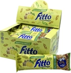 Упаковка батончиков-мюсли Fitto Light Лимон-имбирь 25 г х 12 шт (4820182784828) - изображение 1
