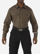 Рубашка тактическая 5.11 Tactical Stryke Long Sleeve Shirt 72399 S Tundra (2000980374144) - изображение 4