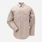 Рубашка тактическая 5.11 Tactical Taclite Pro Long Sleeve Shirt 72175 S TDU Khaki (2000000111872) - изображение 1