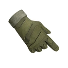 Перчатки тактические Lesko E002 Army Green XL - изображение 4