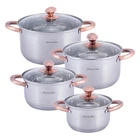 Набор кастрюль Kamille KM-4937 8 предметов