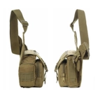 Тактическая плечевая сумка-кобура D5-1012, wolf brown (K304) - изображение 3