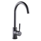 Cмеситель для кухни однорычажный GLOBUS LUX LAZER GLLR-0203S-11-GRAPHITE графит латунь 000021919