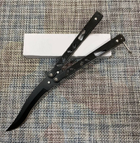 Складной нож с клинком BR Balisong Special B370R Антибликовый 22,5см (BR000BAK37X3) - изображение 4